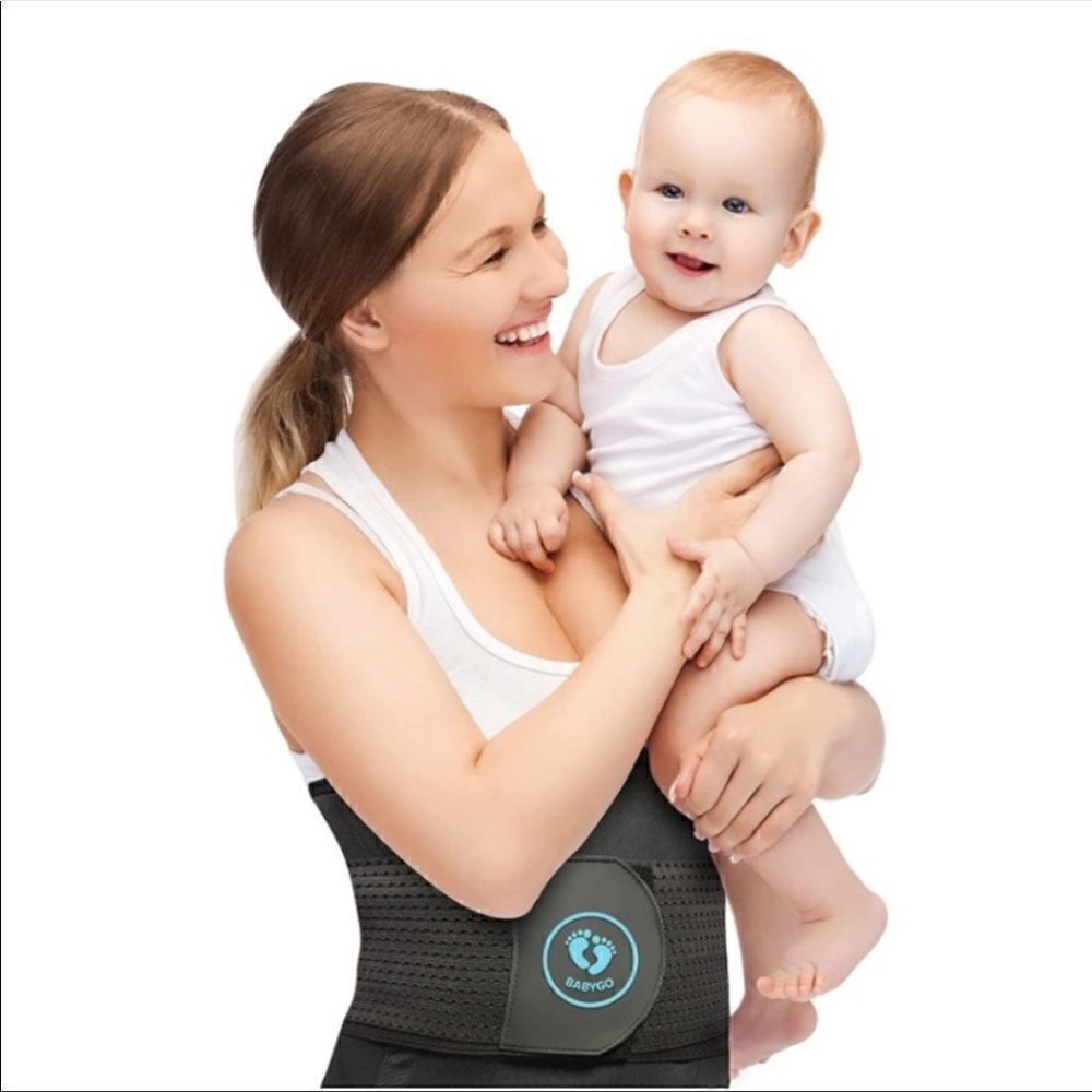 BABYGO Postpartum Belly Band Support Belt Wrap Binder Waist Trainer